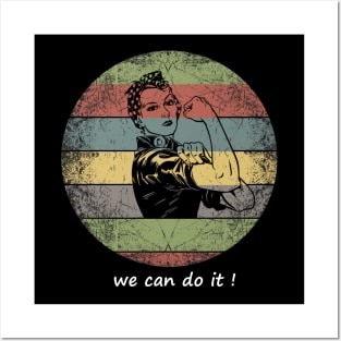 we can do it Posters and Art